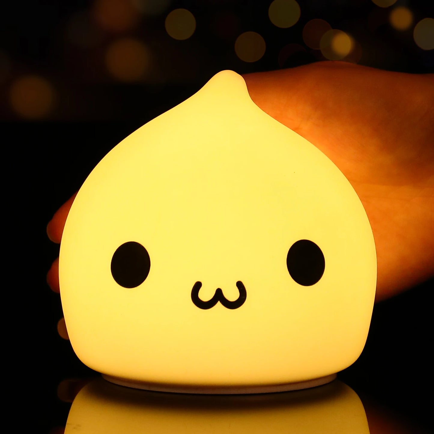 Mini Kawaii Baby Night - Lamp 7 Color-changing - Eye Protection - Bedroom Bedside Nightlight