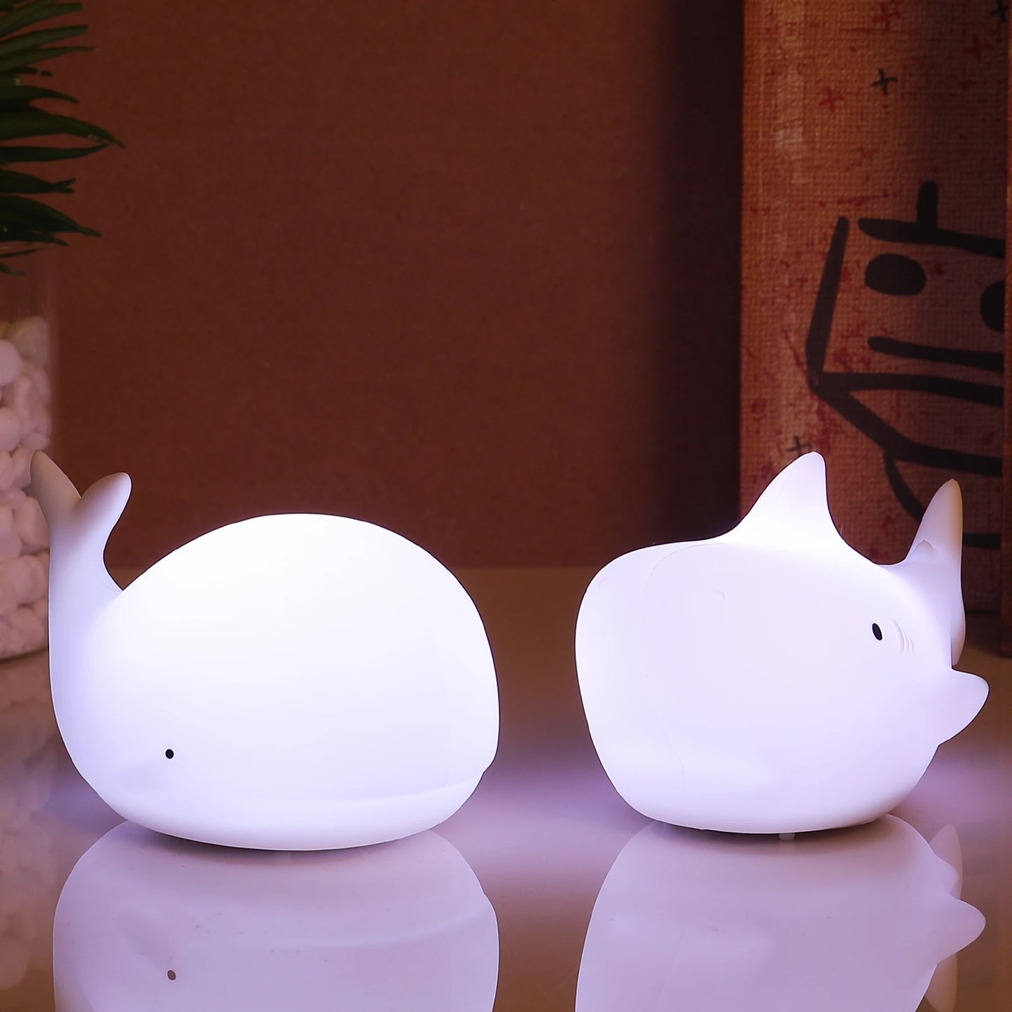 Mini Kawaii Baby Night - Lamp 7 Color-changing - Eye Protection - Bedroom Bedside Nightlight