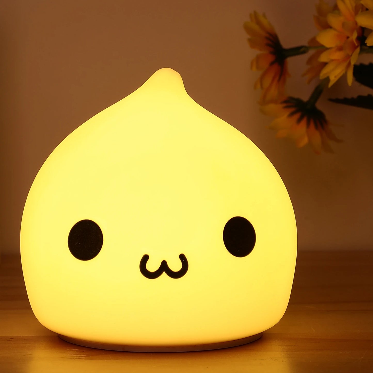 Mini Kawaii Baby Night - Lamp 7 Color-changing - Eye Protection - Bedroom Bedside Nightlight