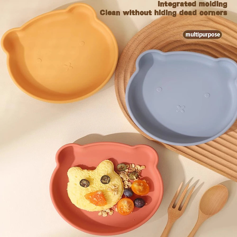 Silicone tableware set