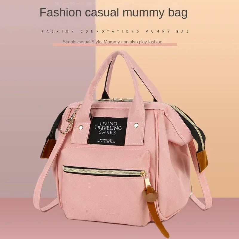 Small size mother and baby travel backpack